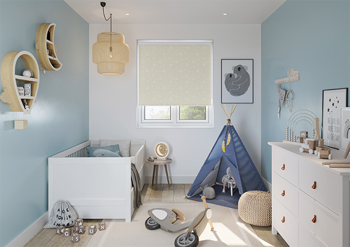 Seaside Sailing, Boat Brown - Twist&Fit Roller Blind - Image 8